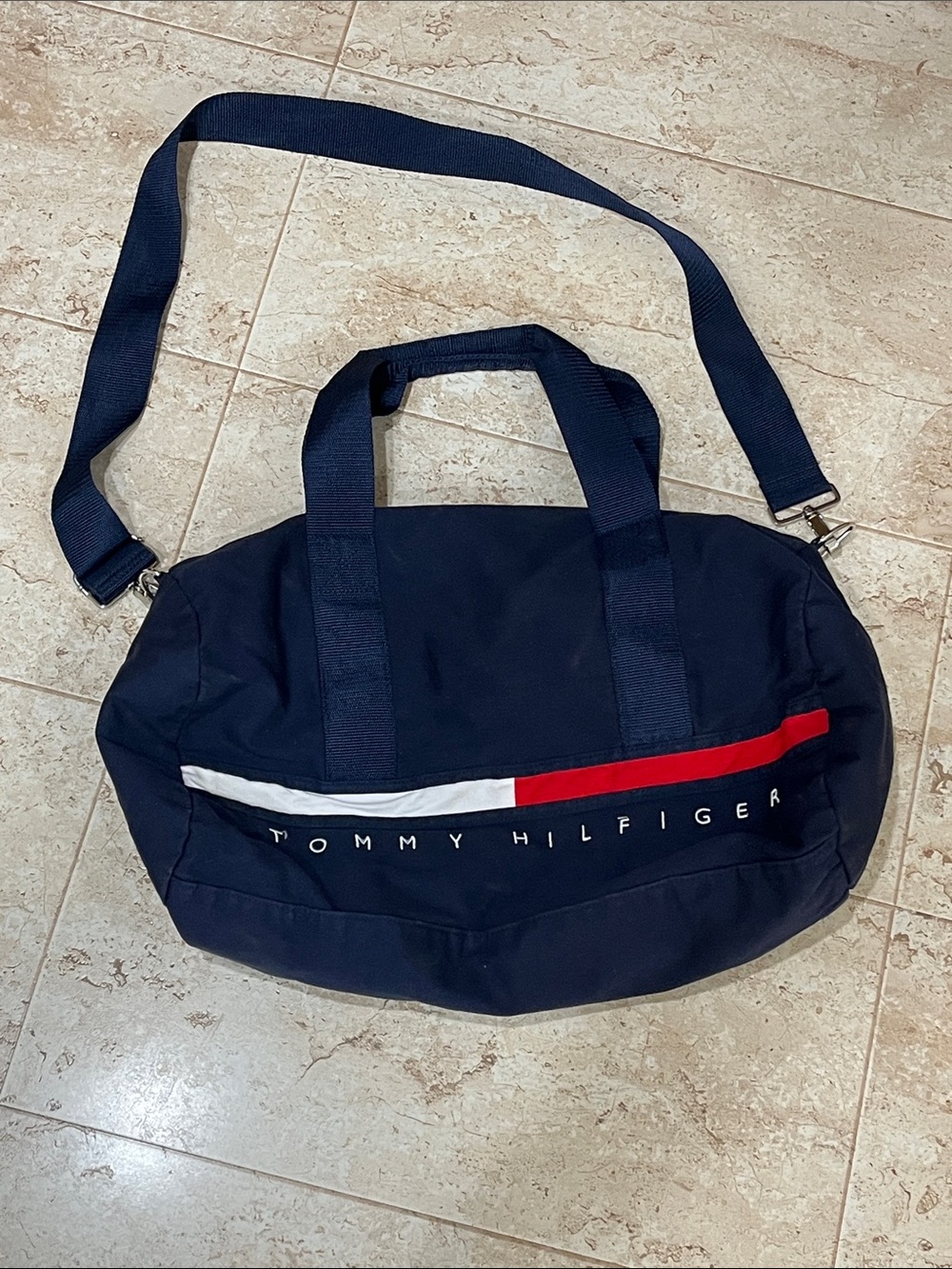 Tommy Hilfiger Navy Bankers Bag